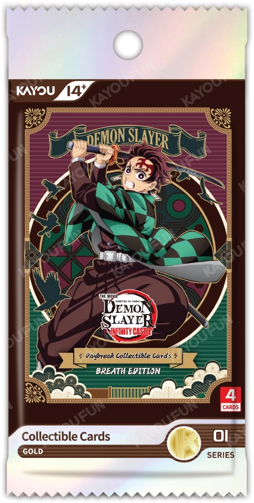Kartu Kayou Demon Slayer : Kimetsu no Yaiba Infinity Castle Movie - Daybreak Collectible CardsBreath Edition 001 APAC T2W1