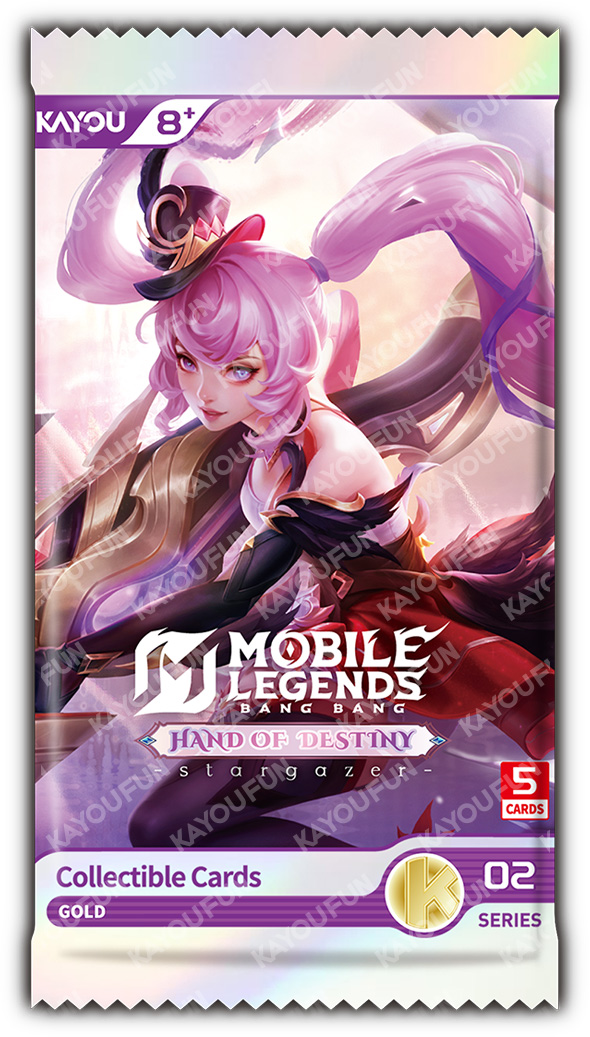 Kartu Kayou Mobile Legends: Bang Bang Collectible Cards Hand of Destiny 002A SEA T3W2
