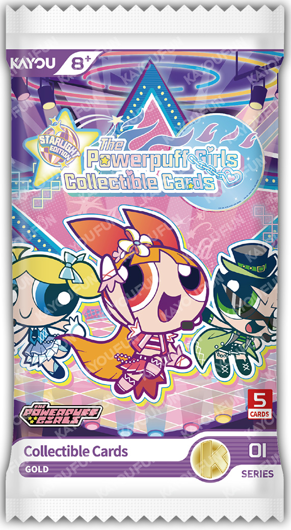 Kartu Kayou The Powerpuff Girls Collectible Cards - Starlight Edition 001 SEA Series 1 T3W1