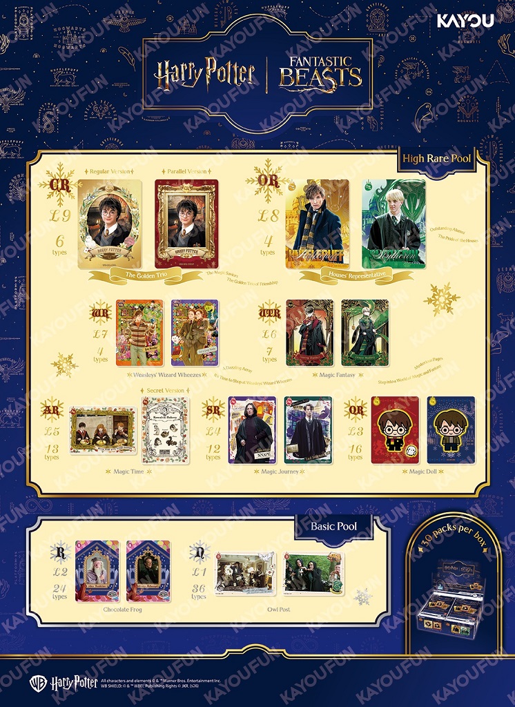 Kartu Kayou Harry Potter-Wizards' Collectible Cards - Departure Edition SEA T2W1