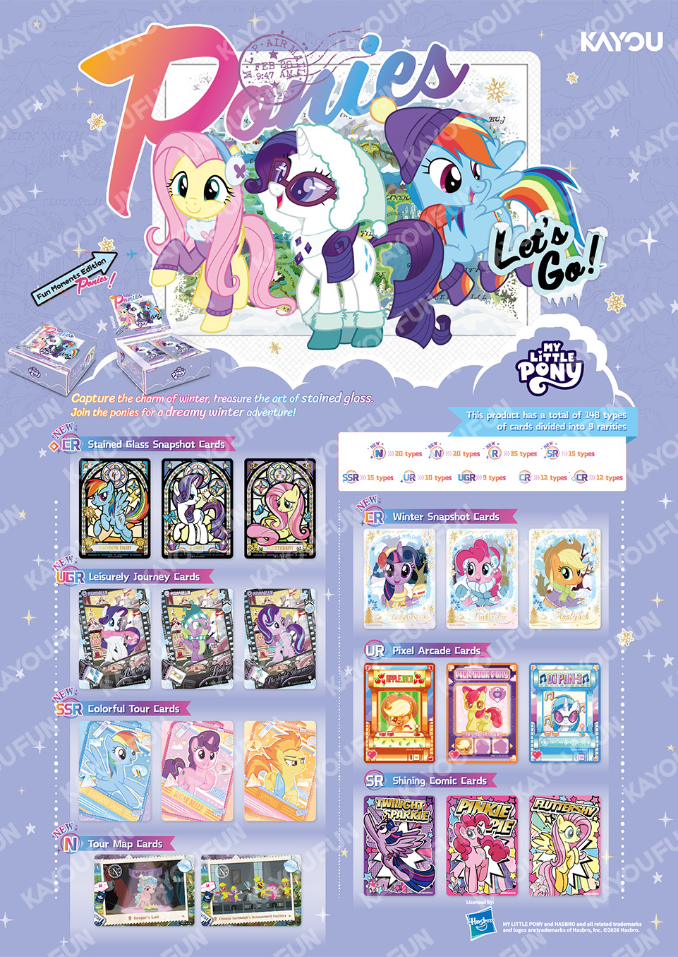 Kartu Kayou My Little Pony Friendship Eternal Cards Fun Moments Edition 003 SEA T2W3