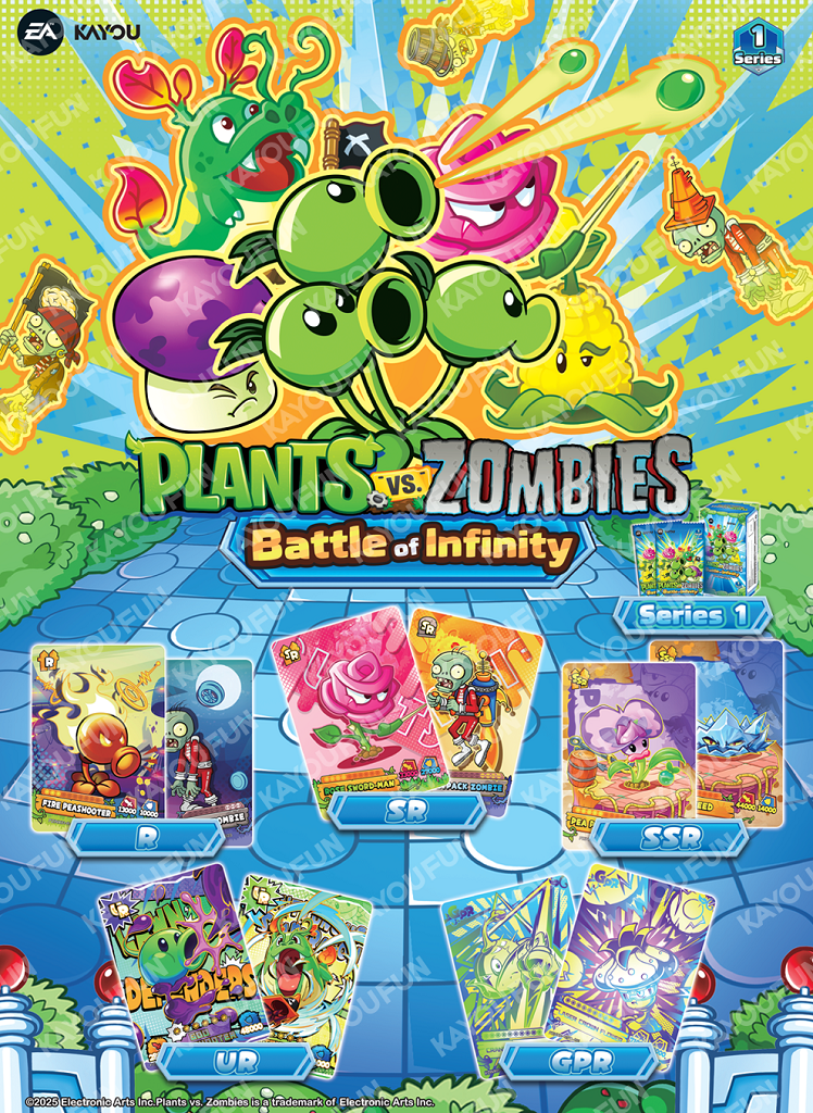 Kartu Kayou Plants VS Zombies Wonder World Adventures - Battle of Infinity SEA Series SEA T1W1