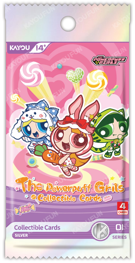 Kartu Kayou The Powerpuff Girls Collectible Cards Candy Edition 001 SEA T2W1